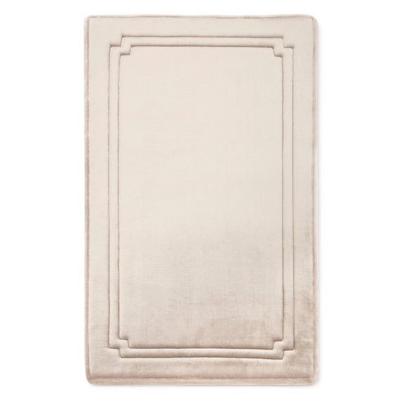 Plush Memory-Foam Bath Rug