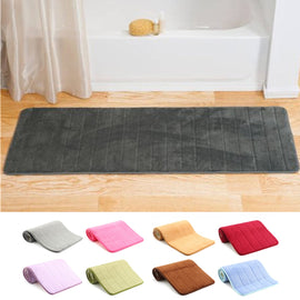 Memory Foam Bath Bathroom Bedroom Kitchen Floor Shower Mat Rug Non-slip Slip-resistant Absorbent Soft Carpet