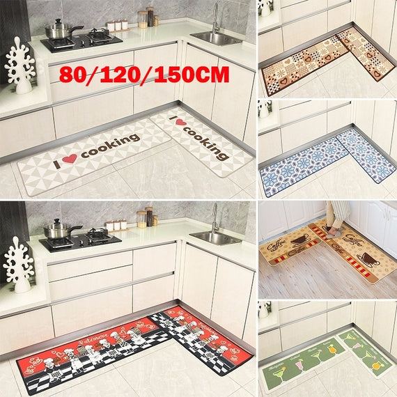 80/120/150cm Upgrade Modern Super Soft Non-slip Kitchen Mats Door Mats Bedroom Carpets