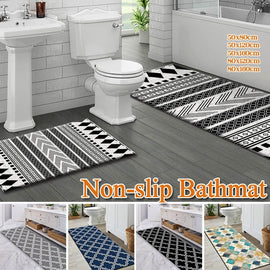 5 Styles Non Slip Moroccan Bath Mats,Bath Rugs for Bathroom,Water Absorbent Bath Mats 5 Sizes(50*80/50*120/50*160/80*120/80*160cm)