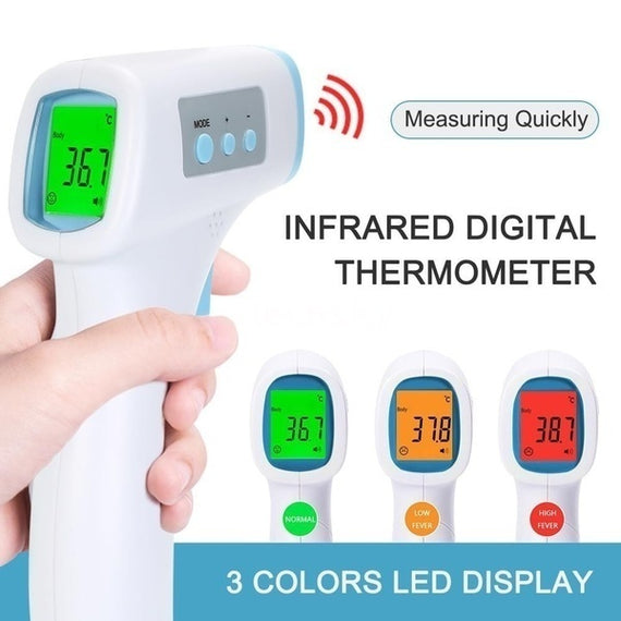 2020 New Non Contact Forehead Temperature Infrared Thermometer 1-second Accurate Reading IR Infrared Thermometer  Forehead Temperature Measurement LCD Digital