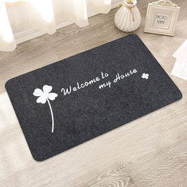 Creative pattern bath mat Soft comfortable Water absorption non-slip Not fade bathroom carpet Kitchen bedroom stair bathroom mat