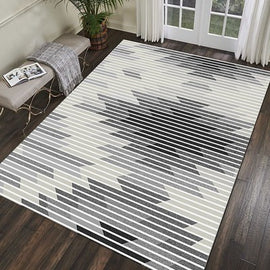 European Style Flowers Jacquard Carpet Area Rug For Bedroom/Livingroom Kitchen Baths Mat Door Mat Anti-Slip Home Decoration