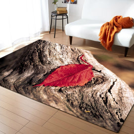 3d carpet leaves Living room area rug for bedroom kids room soft sofa creative carpet bath mat parolor hallway rug customized