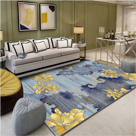 Chinese Wash Painting Theme Bathroom Carpet Livingroom Mat Bath Rug Big Size 3*2m Anti-slip Bath Mat Floor Carpet Sofa Rug Pad