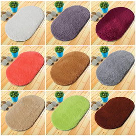 9 Colors Bath Mat Bathroom Memory Foam Mat Carpet Water Absorption Rug Floor Anti Slip Soft Rug Mats Home Kitchen Carpet