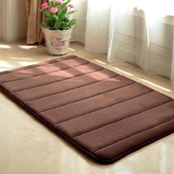 Useful 40*60cm Bath Mats Bathroom Horizontal Stripes Rug Absorbent Non-slip Bath Mats bathroom carpe bath mats bathroomt