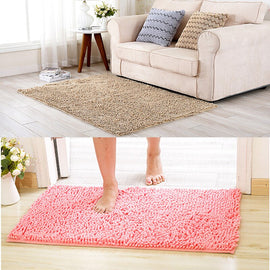 2019 Bath Mat Memory Carpet Water Absorption Rugs Toilet Bathtub Mat Living Room Stairs Bathroom Foot Floor Carpet Non Slip