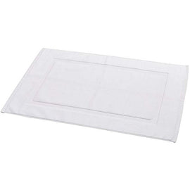 50x80cm Bath Mat Super Soft Bathroom Banded Cotton Woven Floor Washable Shower Carpet Absorbent Non-Slip Towels