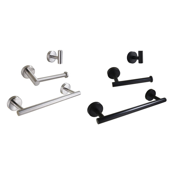 No Screw Need Modern 304 Stainless Steel Self Adhesive Bathroom Square Towel Hook Coat Hat Door Hook Hanger Bathroom Accessories