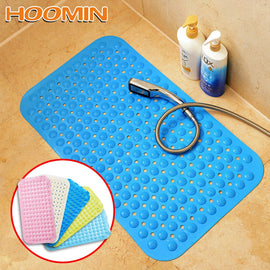 HOOMIN Safety Mat for Kids Aged Soft PVC Rubber Bathroom Carpet With Suction Bath Mat For Toilet Bathroom Non-Slip Foot Massage