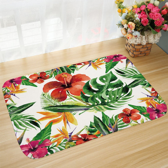 Anti-slip Water absorption Bathroom mat kitchen bedroon bath floor mat Home Entrance Rugs kids prayer mat 40*60cm DD-0005