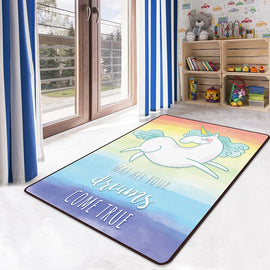 Cartoon Kids Unicorn Rugs And Carpets For Baby Living Room horse Large Bedroom Parlor Hallway kitchen Home Door Floor Bath Mats