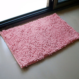 3 sizes Bath Mat Bathroom Carpet Bathroom Mat For Toilet Bathroom Rug Toilet Mat Tub Rug Anti-slipping Absorbent Soft Chenille