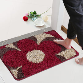 Big Flower Carpet Bathroom,Anti Slip Mat in the Bathroom Toilet,Home Flower Bath Mats,Bathroom Rugs Carpets,Bath Pad Badteppich