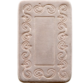 Bathroom Anti Slip Carpet European Style Slow Rebound Sponge Pad Bathroom Toilet Cushion Absorbent Doormat Memory Foam Bath Mat